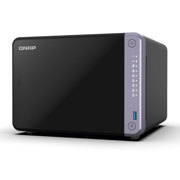 Unidad de Almacenamiento NAS QNAP CPU Quad Core 2.0GHz 4GB RAM 10GbE (SFP+) 2.5GbE 6 Bahias 3.5 RJ45 Linux S/D