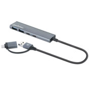 HUB Manhattan USB-A/C V3.2 2 Ptos A 2 Ptos C 5 Gbps