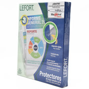 Mica Lefort Protector Hojas Carta C/100