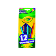 Lápices de Colores Crayola Triangulares con 12 piezas