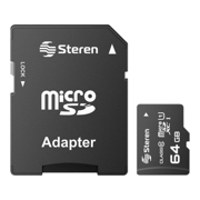 Memoria Steren MicroSD XC 64 GB