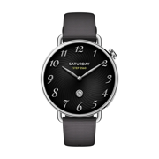 Smartwatch Xiaomi Watch S4 41mm correa de caucho Color Negro