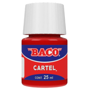 Pintura Cartel Baco 58 Geranio 25 ML