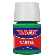 Pintura Cartel Baco 62-A Verde Verones 25 ML