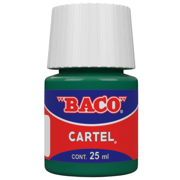 Pintura Cartel Baco 63 Verde Esmeralda 25 ML
