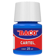 Pintura Cartel Baco 65-A Azul Cobalto 25 ML