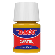Pintura Cartel Baco 51 Amarillo Medio 25 ML