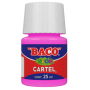 Pintura Cartel Baco 07 Rosa Mexicano F 25 ML