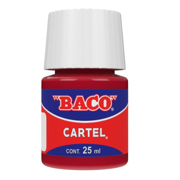 Pintura Cartel Baco 56 Rojo Carmesi 25 ML