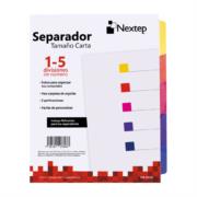 Seprador Economico Nextep 5 Divisiones sin Numero
