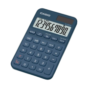 Calculadora CASIO de bolsilloSL-310YC-NY color blanca de 10 digitos pantalla extragrande solar y bateria
