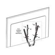 Montaje Vesa invertido y Montaje Poly de pared para X32
