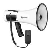 Megáfono Steren de hombro con grabador MP3 y Bluetooth